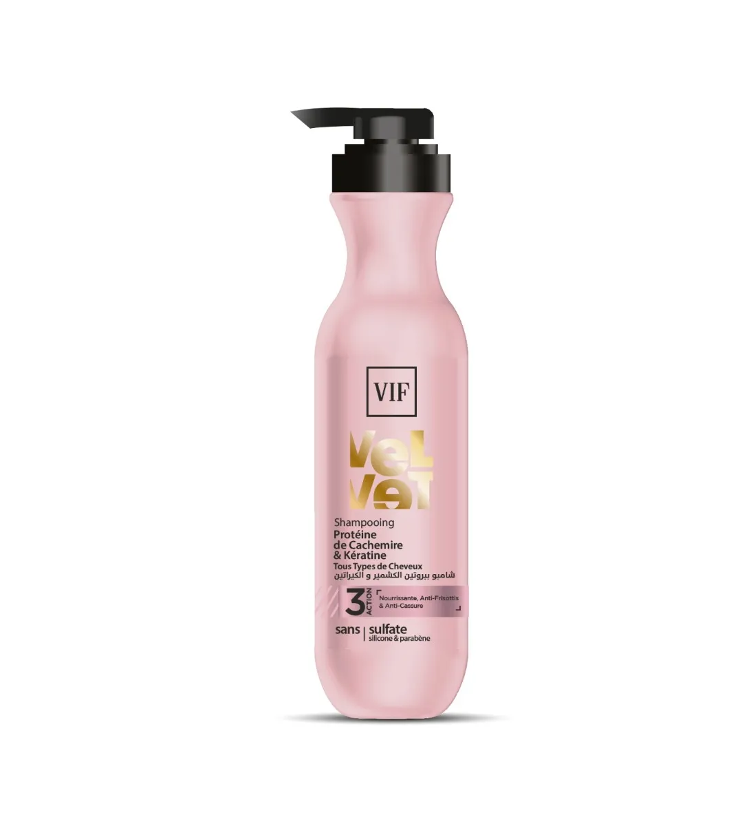 Shampoing Velvet Tous Types De Cheveux 1 litre