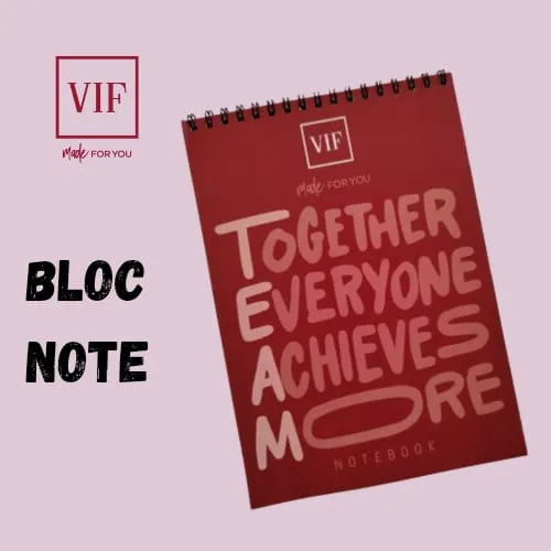 BLOC NOTE VIF — Shop Melk