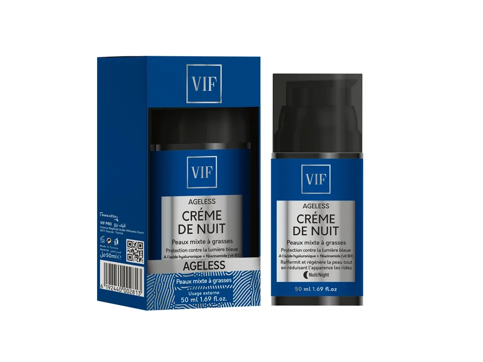 Ageless creme de nuit peaux mixte à grasses 50ml — Shop Melk