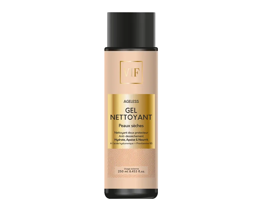Ageless gel nettoyant peaux sèches 250ml — Shop Melk