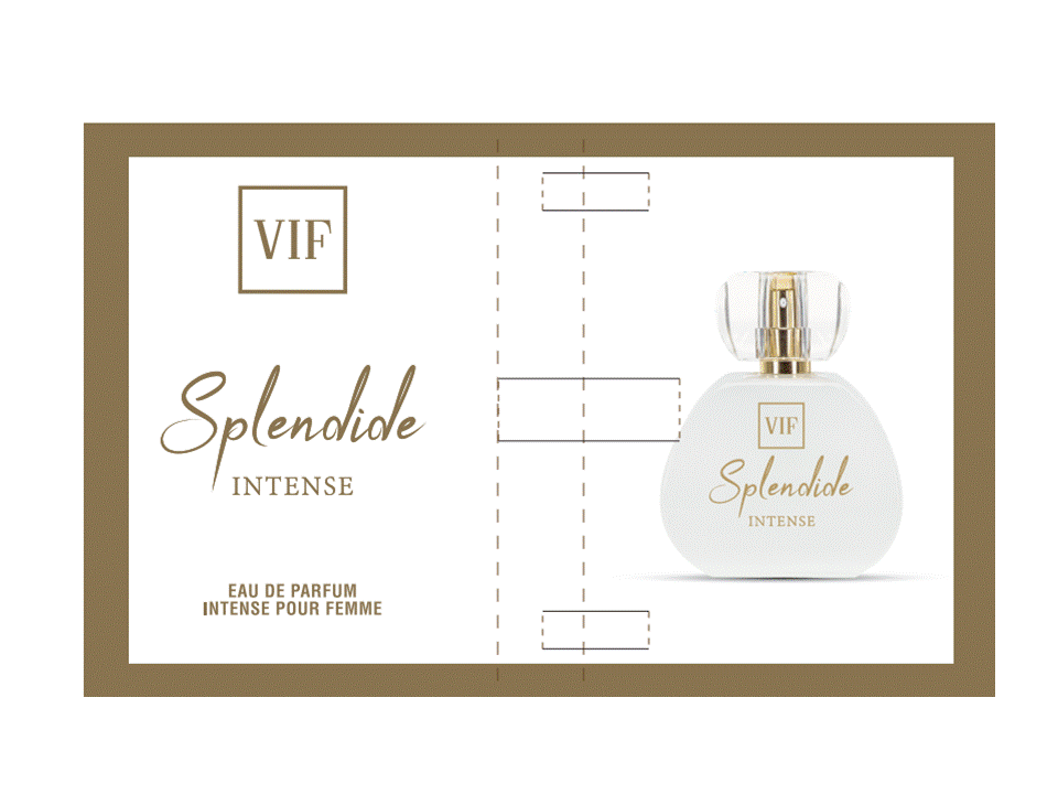Testeur parfum intense Splendide 3 ml